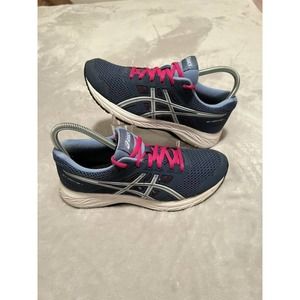 ASICS Women's Gel-Contend 5 Running Shoes Size 7.5 - Shark Gray/ White